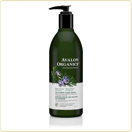 AVALON ORGANICS: Glycerin Hand Soap Rosemary, 12 Oz